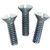 Leviton 88000-PRT 1/2-Inch Long 6-32 Thread, Oval Head Milled Slot Replacement Wallplate Screws, 10-Pack, White