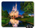 WMSHOP Disney world, Cinderella castle Mouse Pad, Mousepad (Amusement Parks Mouse Pad)