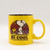 Silver Buffalo PEA42334 Peanuts Woodstock Snoopy Be Cool Ceramic Mug, 20-Ounce, Yellow