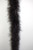 Decorland Marabou Feather Boa 2 Yards Long (72") 22 Grams - Black