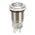 Uxcell 24V Ring LED Light 16mm Round Momentary Push Button Switch