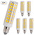 LED E11 Bulb, 6W 60W Replacement, E11 Mini Candelabra Base Bulbs, Dimmable, T3/T4, 360 Degree Beam Angle for Indoor Decorative Lighting(5-Pack) (Warm, 6.5W)
