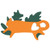 Manhattan Toy Into The Jungle Tiger Silicone Teether