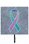 Caroline's Treasures AN1217SH4 Teal, Pink and Blue Ribbon for Thyroid Cancer Awareness Leash or Key Holder, 7Hx4.25W, Multicolor