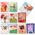 The Best Card Company Loving Puppies - 20 Assorted Boxed All Occasions Note Cards with Envelopes (4 x 5.12 Inch) - Dogs in Love AM3188OCB-B2x10