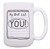 Gag Office Gifts My Sh-t List YOU! Notepad Mug Funny Saying Mug 15-oz Coffee Mug Tea Cup White