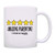Mom or Dad Mug 5 Stars Amazing Parenting I Turned Out Awesome Dad Cup Mom Coffee Mug Tea Cup White