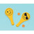 Amscan 398642 Paddle Ball Favors, Party Favor, LOL Collection | 72 Ct, Yellow