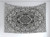 Ambesonne Ethnic Tapestry, Mandala Inspired Artwork Hand Drawn Paisley Pattern Boho Native, Fabric Wall Hanging Decor for Bedroom Living Room Dorm, 60" X 40", Black and White