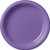 Round Plastic Plates | 20ct (7 inch, New Purple)