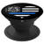 Thin Blue Line USA Flag Heart Police Officer PopSockets Grip and Stand for Phones and Tablets