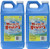 Darice Miracle Bubble Jar 64 oz, Colors may vary, Pack of 2