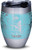 Tervis 1346916 Margaritaville - Stamp Pattern Stainless Steel Insulated Tumbler with Clear and Black Hammer Lid, 12oz, Silver