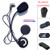 FreedConn Microphone Headphone Speaker Hard Cable Headset Accessory for Motorcycle Helmet Bluetooth Interphone intercom for TCOM FDCVB and Colo