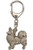 Papillon Made in U.K Artistic Style Dog Key Ring Collection
