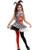 Charades Black & White Jester Children's Costume, X-Small