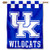 College Flags & Banners Co. Kentucky UK Wildcats Checkerboard Double Sided House Flag