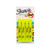 Sharpie 25164PP Accent Tank Highlighters, Chisel Tip, Fluorescent Yellow, 4-Count Pack, 5 Boxes