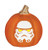 Star Wars Z19068 Stormtrooper Light Up Pumpkin, 6"