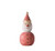 Creative Co-op 10.5" Wood Santa Figures and Figurines, Red