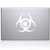 The Decal Guru Toxic MacBook Decal Vinyl Sticker - 13" MacBook Air - White (1201-MAC-13A-W)