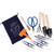 ZELAR MADE Bonsai Set 21 Pcs - Include Pruner,Fold Scissors,Mini Rake,Bud & Leaf Trimmer Set by (21 Pcs)