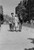 Three students walking side by side in street Poster Print (18 x 24)
