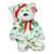 Ty Beanie Buddies 1998 Holiday Teddy - Bear