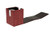 Ultra Pro Suede Collection Alcove Flip Box - Ruby