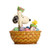 Enesco Peanuts by Jim Shore Snoopy and Woodstock Easter Basket