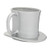 Vandor 56196 Hasbro Monopoly Hat 20 oz. Sculpted Ceramic Mug, Gray
