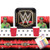 WWE Smash Wrestling Party Supplies Pack Serves 16: 7" Plates Luncheon Napkins Cups and Table Cover with Birthday Candles (Bundle for 16)