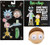 Eyes Figure Character Head Rick & Morty Crazy Bundled Intergalactic Fun Portal 6 pc Pin Set Galaxy + Morty Wide Eyed + Art Calendar Get Shwifty Pack 3 Items