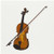3dRose Violin - Greeting Cards, 6 x 6 inches, set of 12 (gc_1269_2)