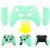 eXtremeRate Soft Touch Mint Green Top Shell Front Housing Faceplate Replacement Parts with Side Rails Panel for Xbox One X & One S Controller (Model 1708)