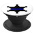 Thin Blue Line Police Support Officer Badge Gift PopSockets Grip and Stand for Phones and Tablets