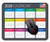 2020 Calendar HD Font Mouse pad Gaming Mouse pad Mousepad Nonslip Rubber Backing