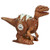 Jurassic World Brawlasaurs Velociraptor Blue Figure