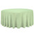 LinenTablecloth Round Polyester Tablecloth, 132-Inch, Reseda