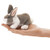 Folkmanis Mini Bunny Rabbit Finger Puppet, Multicolor