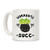 LookHUMAN Workouts Succ White 11 Ounce Ceramic Coffee Mug
