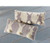 Mud Pie Triple Bunny Hooked Throw Pillow (White)