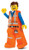 Disguise Emmet LEGO Movie 2 Prestige Boys' Costume