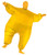 Rubie's Inflatable Full Body Suit Costume, Yellow, One Size