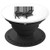 Zebra Barcode Distressed Equidae Stripes Animal Humor Gift PopSockets Grip and Stand for Phones and Tablets