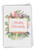 Muchas Felicidades: Hilarious Congratulations Greeting Card With Watercolor Flowers Boxing in Felicitations, with Envelope. C6645CGG-SL