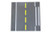 Strictly Briks Road Baseplates 10" x 10" Building Brick Base Plate 100% Compatible with All Major Brands | Building Bases for City Roads, Towns and Garages and More - One 3-Way Intersection