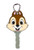 Disney Chip Soft Touch PVC Key Holder