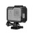 Housing Case for GoPro Hero 8 Black Frame, Protective Shell Cage Mount Accessories with Quick Pull Movable Socket and Screw (Black)