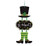 Greenbrier St Patrick's Day Decorations Wall Sign Hanging Door Decor Happy St Patrick Decoration Shamrock (Leprechaun Sign)
